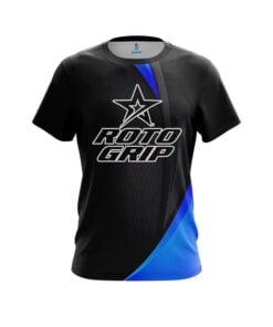 Roto Grip Carbon Blue Swirl CoolWick Bowling Jersey