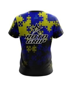Alternative view of Roto Grip Down Syndrome Awareness CoolWick Bowling Jersey