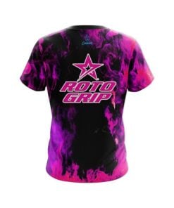 Alternative view of Roto Grip Pink Flame CoolWick Bowling Jersey