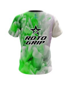 Alternative view of Roto Grip Green Clouds CoolWick Bowling Jersey