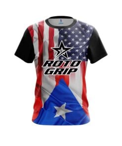 Roto Grip USA Puerto Rico Flag CoolWick Bowling Jersey