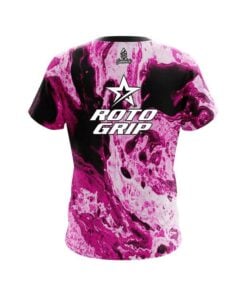 Alternative view of Roto Grip Marble Pink CoolWick Bowling Jersey