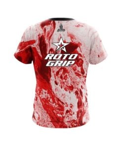 Alternative view of Roto Grip Marble Red CoolWick Bowling Jersey