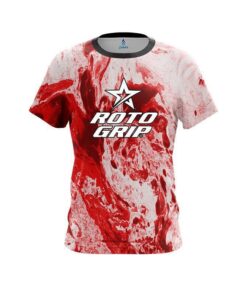 Roto Grip Marble Red CoolWick Bowling Jersey