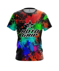 Roto Grip Paint Splatter CoolWick Bowling Jersey