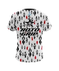 Alternative view of Roto Grip Puppy Love White CoolWick Bowling Jersey