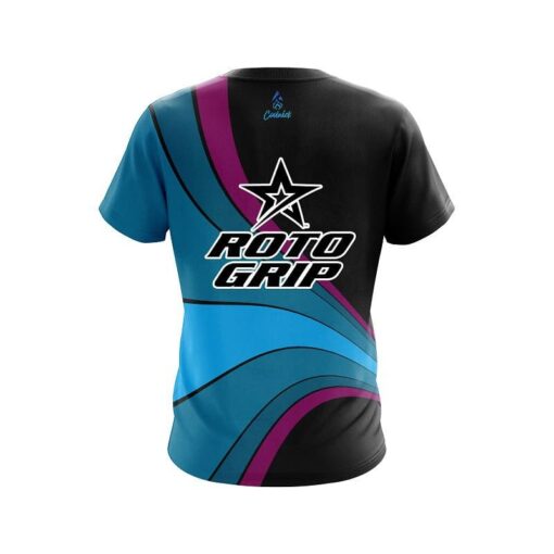 Roto Grip Retro Swirl CoolWick Bowling Jersey - Image 2