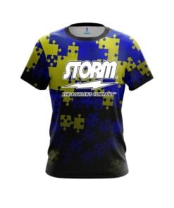 Storm Down Syndrome Awareness CoolWick Bowling Jersey