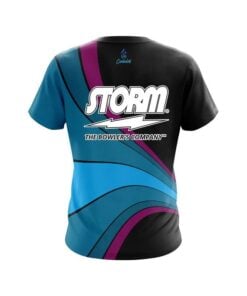 Alternative view of Storm Retro Swirl CoolWick Bowling Jersey