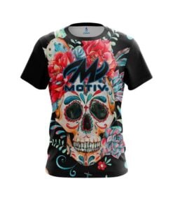 Motiv Sugar Skull CoolWick Bowling Jersey