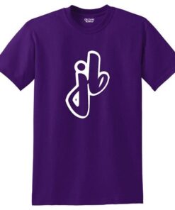Josh Blanchard Men's 50/50 Bowling T-Shirt Purple White