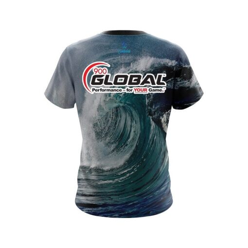 900 Global Take Waves CoolWick Bowling Jersey - Image 2