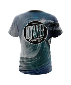 Alternative view of DV8 Take Waves CoolWick Bowling Jersey