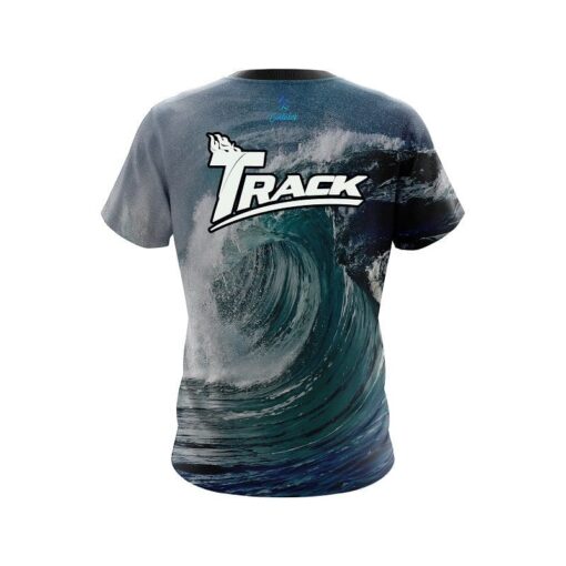 Track Take Waves CoolWick Bowling Jersey - Image 2