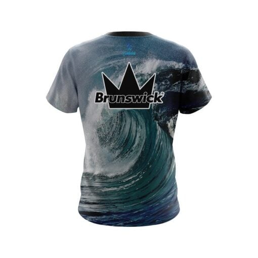 Brunswick Take Waves CoolWick Bowling Jersey - Image 2