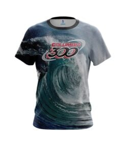 Columbia 300 Take Waves CoolWick Bowling Jersey