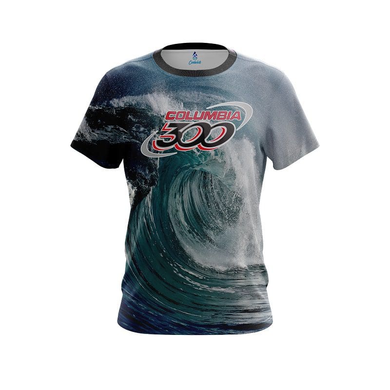 Columbia 300 Take Waves CoolWick Bowling Jersey
