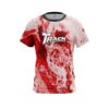 Track Red Marble CoolWick Bowling Jersey