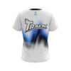 Track Blue Print CoolWick Bowling Jersey - Image 2