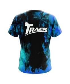 Alternative view of Track Blue Flame CoolWick Bowling Jersey