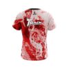 Track Red Marble CoolWick Bowling Jersey - Image 2