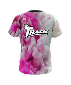 Alternative view of Track Pink Clouds CoolWick Bowling Jersey