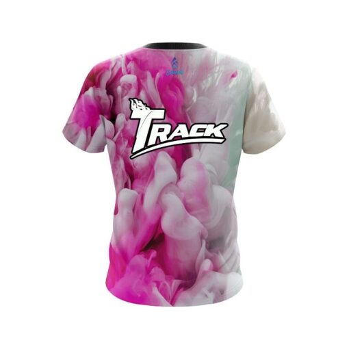 Track Pink Clouds CoolWick Bowling Jersey - Image 2
