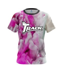 Track Pink Clouds CoolWick Bowling Jersey