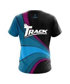 Alternative view of Track Retro Swirl CoolWick Bowling Jersey