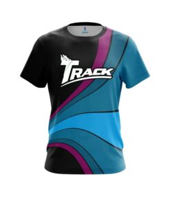 Track Retro Swirl CoolWick Bowling Jersey