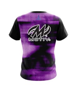 Alternative view of Motiv Canvas Purple CoolWick Bowling Jersey