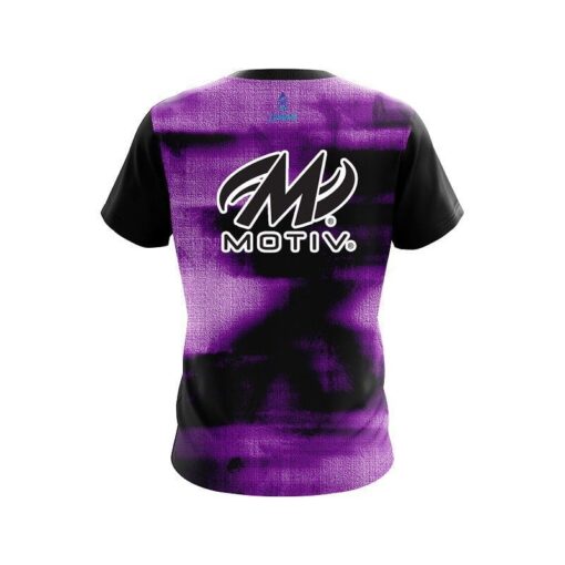 Motiv Canvas Purple CoolWick Bowling Jersey - Image 2
