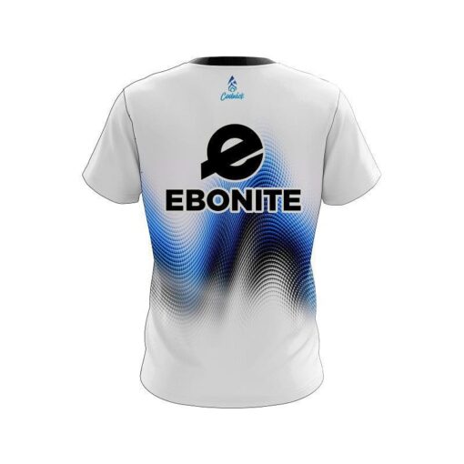 Ebonite Blue Print CoolWick Bowling Jersey - Image 2