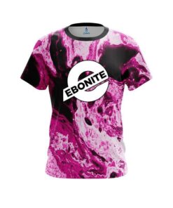 Ebonite Marble Pink CoolWick Bowling Jersey