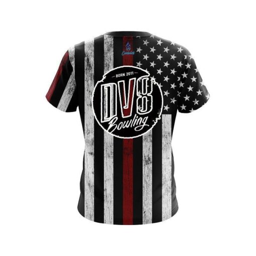 DV8 Red Line CoolWick Bowling Jersey - Image 2