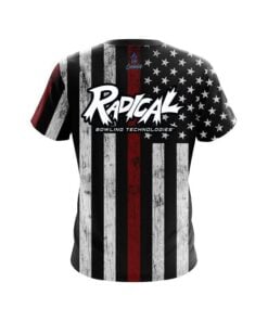 Alternative view of Radical Red Line CoolWick Bowling Jersey