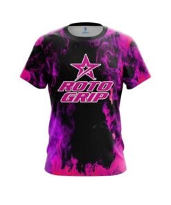 Roto Grip Pink Flame CoolWick Bowling Jersey