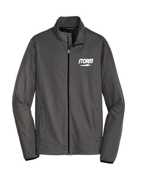 Storm Men/'s Meteor Active Soft Shell Jacket Bowling Shirt Steel Grey