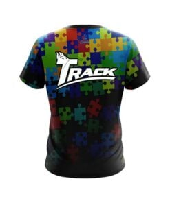 Alternative view of Track  Autism Awareness Be Kind CoolWick Bowling Jersey
