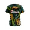 900 Global Forest Leopard CoolWick Bowling Jersey - Image 2