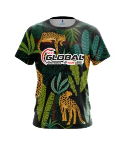 900 Global Forest Leopard CoolWick Bowling Jersey