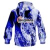 900 Global Marble Blue CoolWick Bowling Hoodie