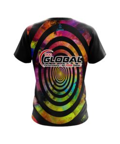 Alternative view of 900 Global Rainbow Swirl CoolWick Bowling Jersey