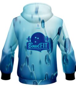 Alternative view of BowlFit Atoms CoolWick Bowling Hoodie