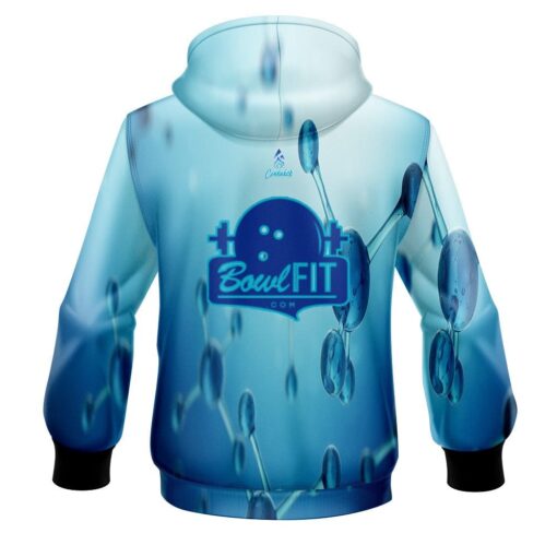 BowlFit Atoms CoolWick Bowling Hoodie - Image 2