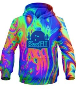 BowlFit Night Vision CoolWick Bowling Hoodie