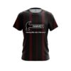Hammer Red And Black Stripe CoolWick Bowling Jersey