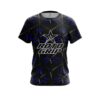 Roto Grip Blue And Black Grid CoolWick Bowling Jersey