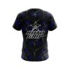 Roto Grip Blue And Black Grid CoolWick Bowling Jersey - Image 2