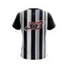 Columbia 300 Navy Blue And Silver Retro CoolWick Bowling Jersey - Image 2